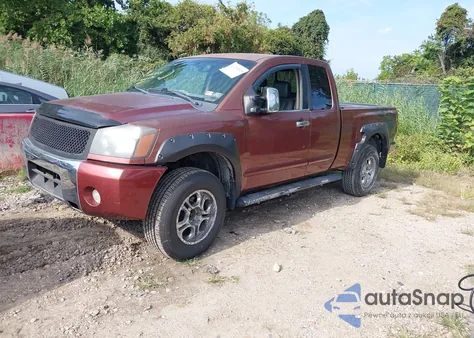 2004 Nissan Titan Le из США, поврежденный, VIN 1N6AA06B44N568137